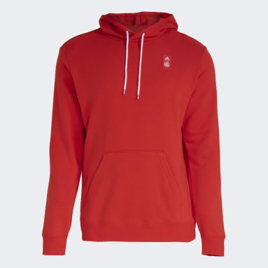 Moletom Capuz Estampado Internacional Vermelho Homem Futebol