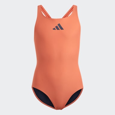 Solid Small Logo Swimsuit