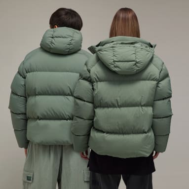 Y-3 Grön Y-3 Pufferjacka