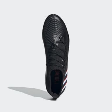 Botas de Futebol Predator Edge.3 – Piso firme Preto Futebol