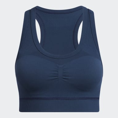 Women's Yoga Blue Studio Bra