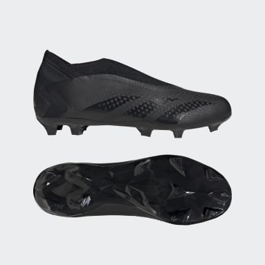 Botas de Futebol Sem Atacadores Predator Accuracy.3 – Piso Firme Preto Futebol