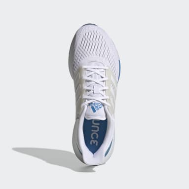 Men's Running White EQ21 Run Shoes