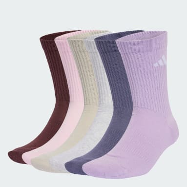Cushioned Crew Socks 6 Pairs