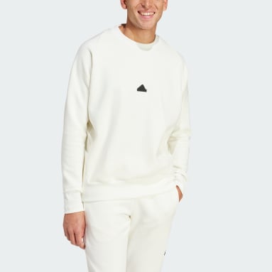 Sweat-shirt premium adidas Z.N.E. Blanc Hommes Sportswear