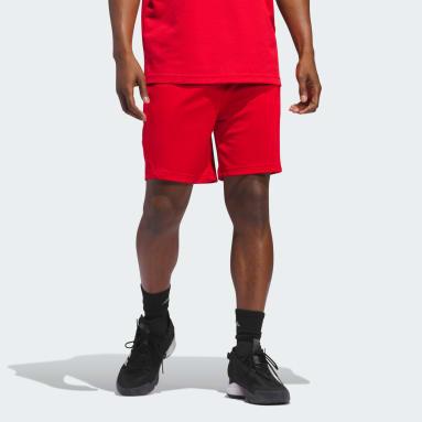 adidas Men's Pro Block Basketball Shorts (Black) $13.20 + Free