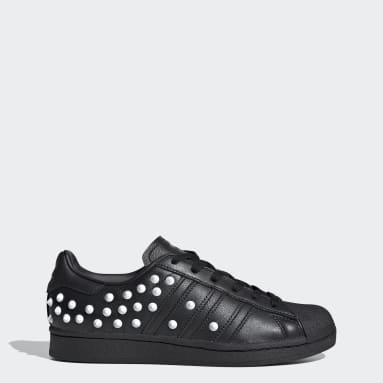 Women Originals Black Superstar Shoes