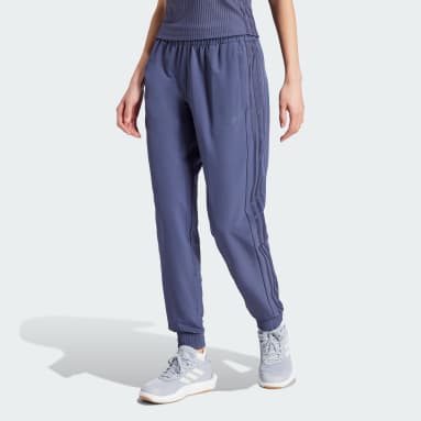 Pantalon toile taille mi-haute 3 bandes Pacer All Gym