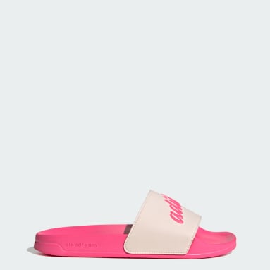 Chinelos Adilette Shower Rosa Mulher Sportswear