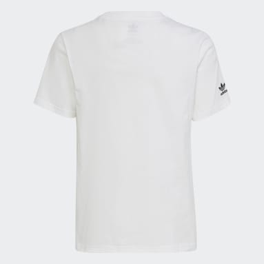 Kinder Originals Graphic T-Shirt Weiß