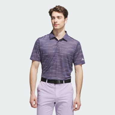 Playera polo Ultimate365 de malla estampada