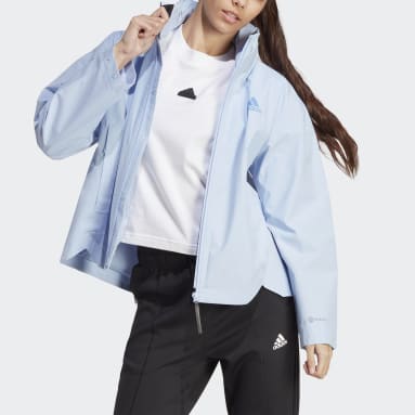 Chaqueta impermeable Terrex Traveer RAIN.RDY Azul Mujer Sportswear