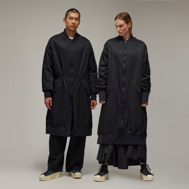 Parka Bomber Comprida Y-3 Preto Y-3