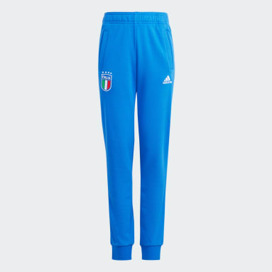 Italia Pantaloni Junior Blu Bambini Calcio
