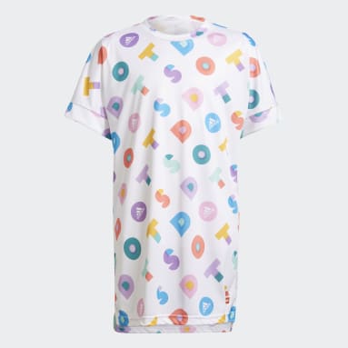 Girls Training White adidas x LEGO® DOTS™ Dress