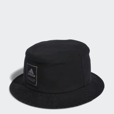 Mens Lifestyled WASHED Bucket noir Hommes Entraînement