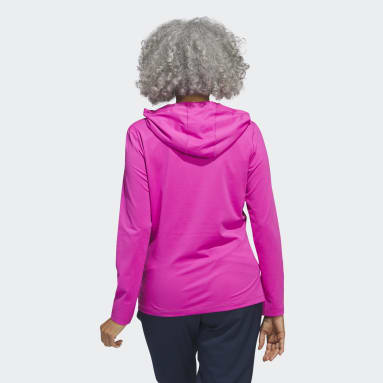 Sweat-shirt à capuche de golf Performance Rose Femmes Golf