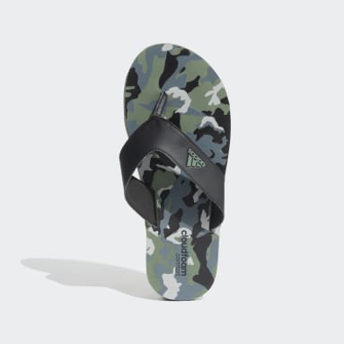 Men Swim Green CLOUDFOAM SHOWER SLIDES