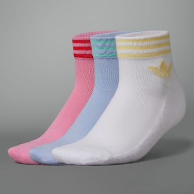 Originals Vit Trefoil Ankle Socks 3 Pairs