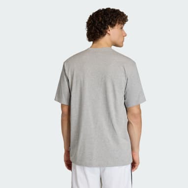 เสื้อยืดทรงหลวมพิมพ์ลาย BLUE BOXES 5