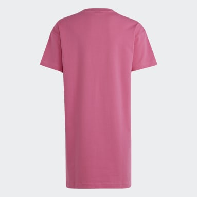 Vestido Largo Future Icons Estilo Camiseta Rosa Niña Sportswear