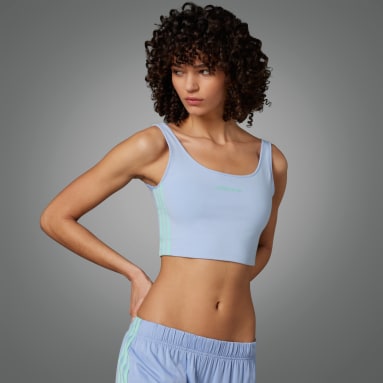 Top corto Azul Mujer Originals