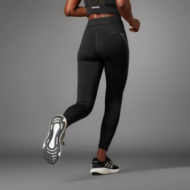 Nữ Chạy Quần Legging 7/8 3 Sọc DailyRun