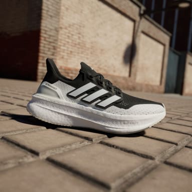 Adidas pure boost black white top