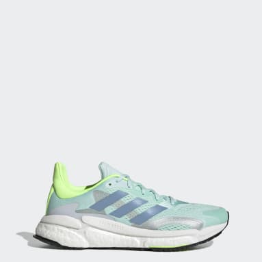 women's green adidas tennis shoes