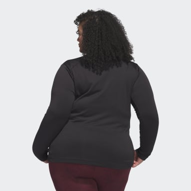 Women TERREX Black Terrex Multi Light Fleece Full-Zip Jacket (Plus Size)