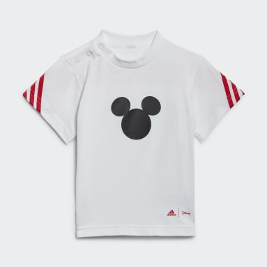 Ensemble adidas x Disney Mickey Mouse Summer Blanc Garçons Sportswear