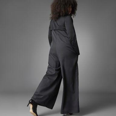 Women Originals Black Always Original Snap-Button Jumpsuit (Plus Size)
