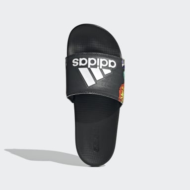 Chanclas adilette Comfort Negro Mujer Sportswear