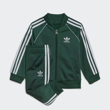 Deti Originals zelená Tepláková súprava Adicolor SST