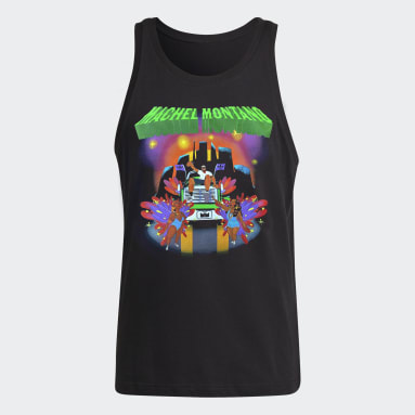 Men Training Multicolor Machel Montano Carnival Tank