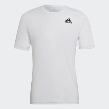 Men Running White Run Icons Running Tee