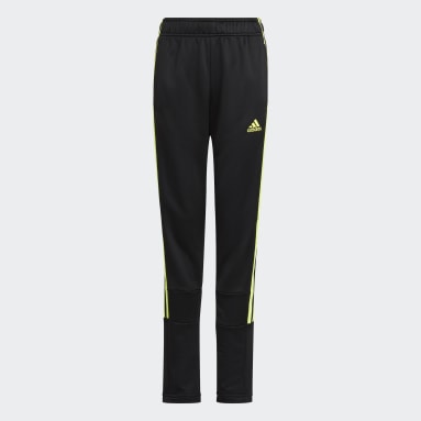 Boys Training Black 3-Stripes AEROREADY Primeblue Pants