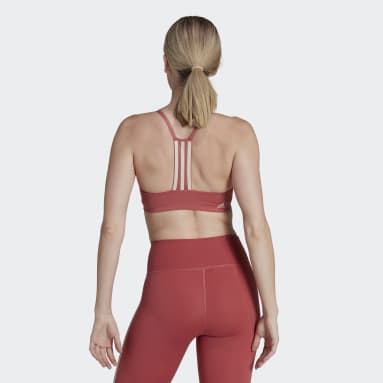 Women's Yoga Red Aeroimpact Training Light-Support Bra