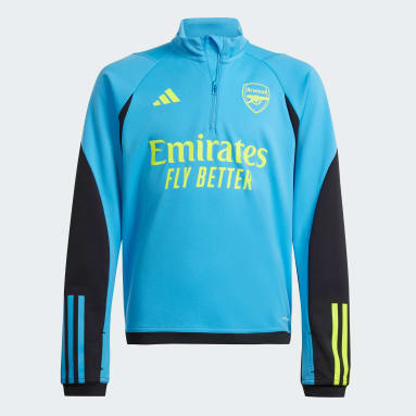 Sudadera entrenamiento Arsenal Tiro 23 Azul Niño Fútbol