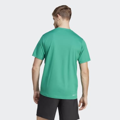 Camiseta de Entrenamiento Train Essentials Verde Hombre Training