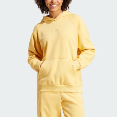 Just Chill cropped pullover -Sunshine Yellow