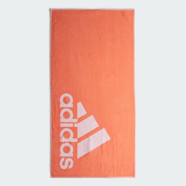 Plavání oranžová Ručník adidas Large