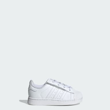 Zapatillas Superstar II con cordones elásticos para niños