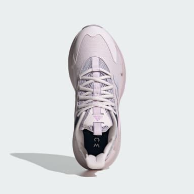 Women Running Pink AlphaEdge + Shoes