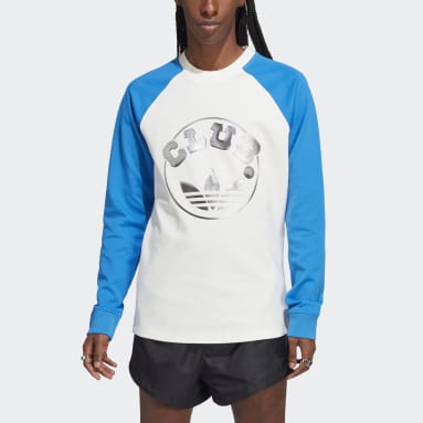 Männer Originals Longsleeve Weiß