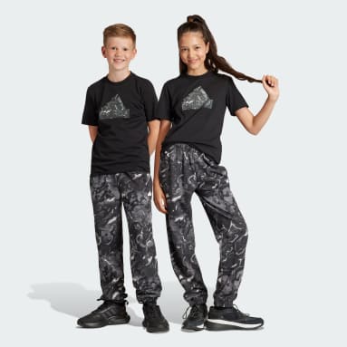 Kids Sportswear Grey Future Icons Allover Print Pants Kids