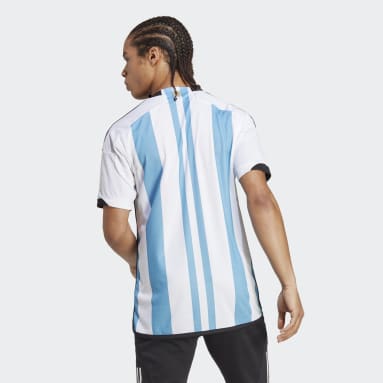 Camiseta Local Argentina Campeón 2022 Blanco Hombre Fútbol