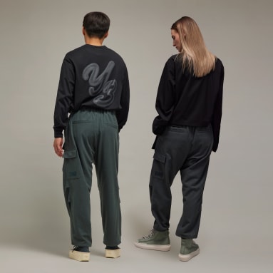 Y-3 Green Y-3 Wool Flannel Cargo Pants