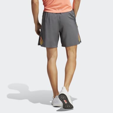 Men's Gym & Training Grey Train Icons 3-Stripes Training Shorts