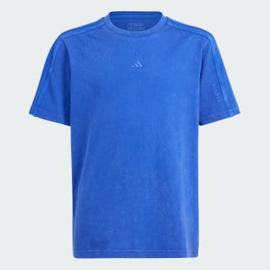 Youth 8-16 Years Sportswear Blue ALL SZN Washed Tee Kids
